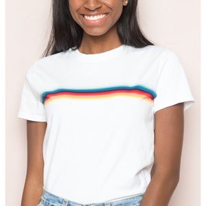 Brandy Melville Rainbow Shirt